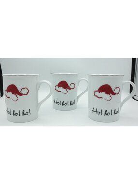 St Nicholas Square Christmas TIS THE SEASON Coffee Mugs Set of 3